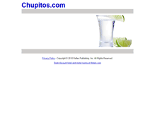 Tablet Screenshot of chupitos.com